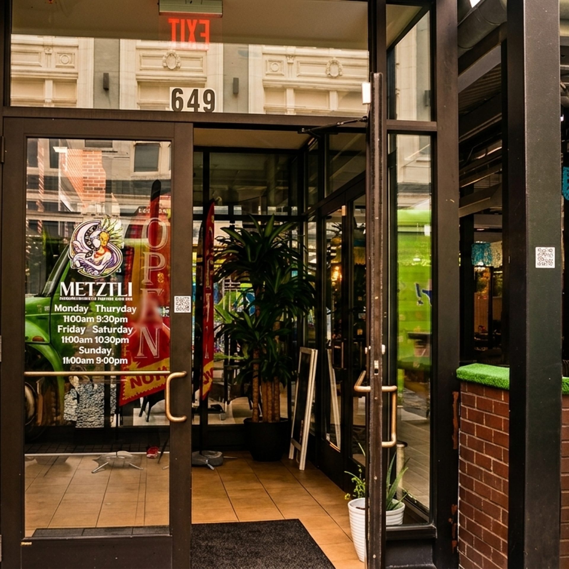 Downtown Louisville's table