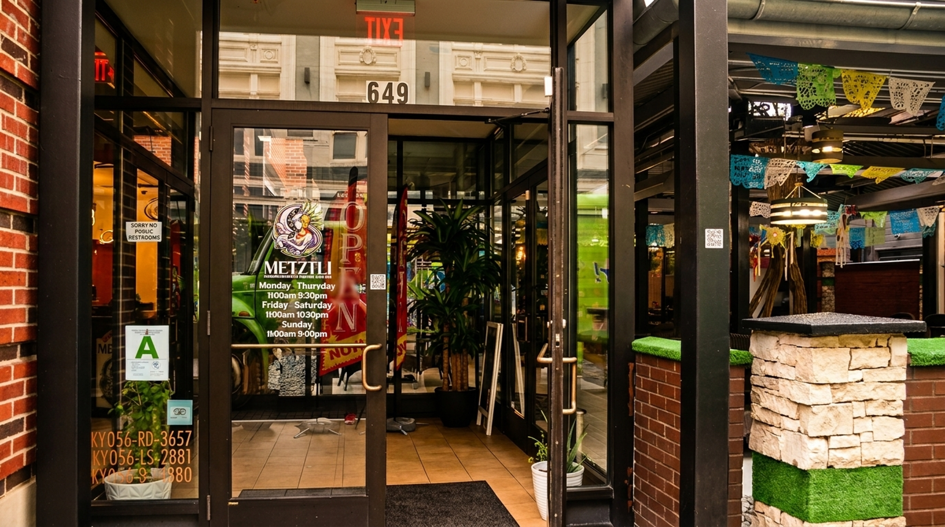 Downtown Louisville's table
