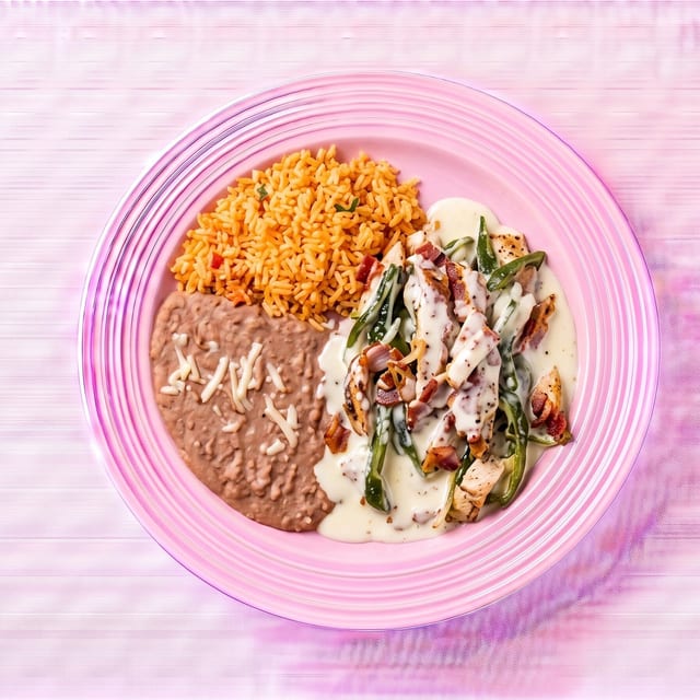 Pollo Poblano (Poblano-Style Chicken).