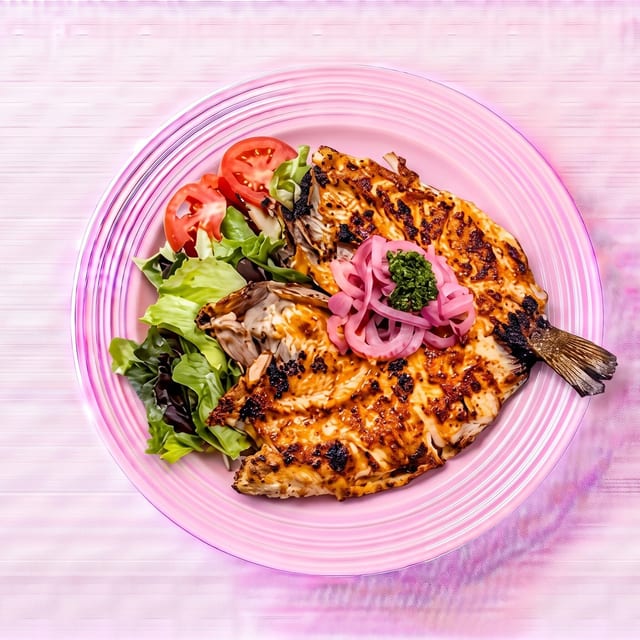 Mojarra Zarandeada (Grilled Tilapia).